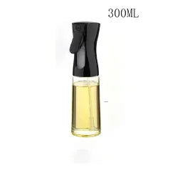 Spray Dispenser de Óleo 200ml/300ml – Garrafa Pulverizadora para Cozinha, Churrasco e Culinária